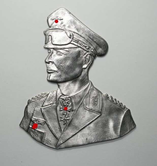 Generalfeldmarschall Erwin Rommel, 100mm