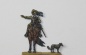 Preview: Gustav Adolf zu Pferd frontal mit Hund