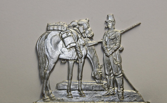 französischer 2eme Hussard 1832 - 54mm