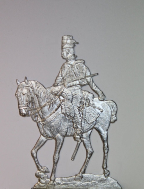 Frankreich 1798 Cavalier du 11me Hussards 54mm