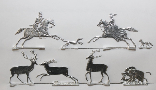 Parforcejagd um 1850-1900