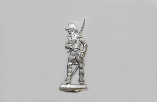 Marine Artillerie (1813) im Halt, Offizier