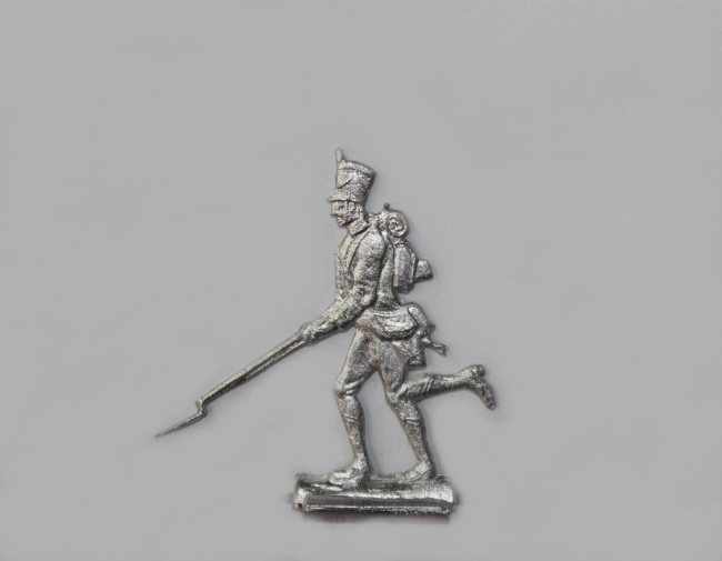 leichte französische Infanterie vorgehend , Mann 1