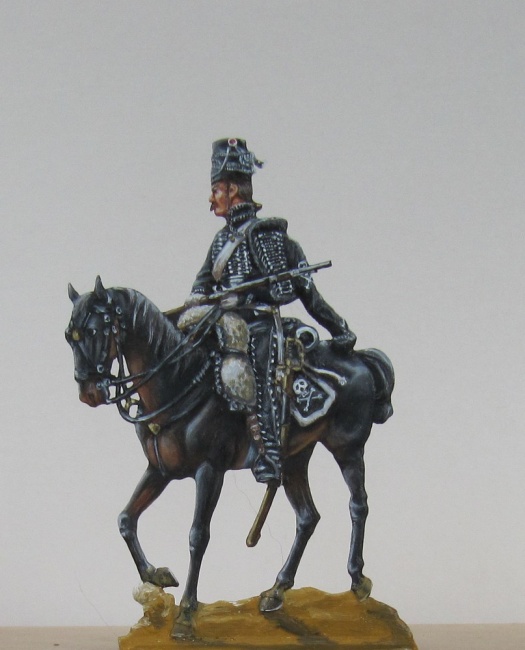 Frankreich 1798 Cavalier du 11me Hussards 54mm