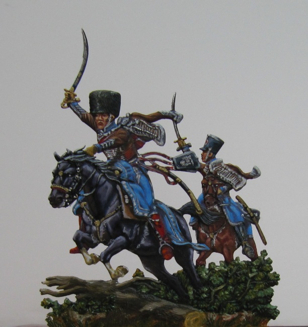 Frankreich 1807 Cavalier du 2me Hussards 54mm