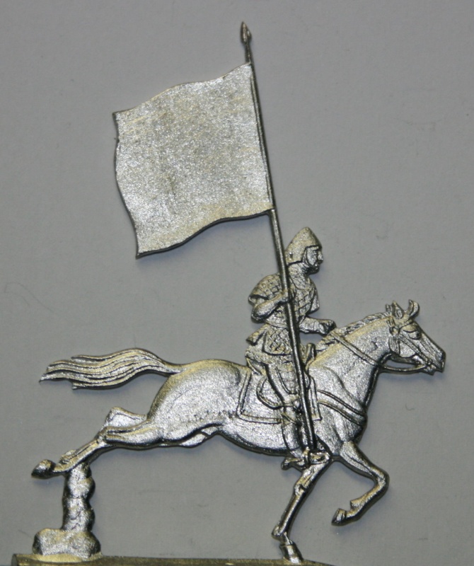 litauischer Bannerträger zu Pferd