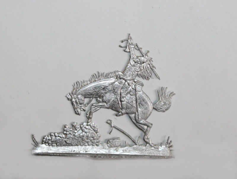französischer Kürassiertrompeter in der Schlacht 1805-1815