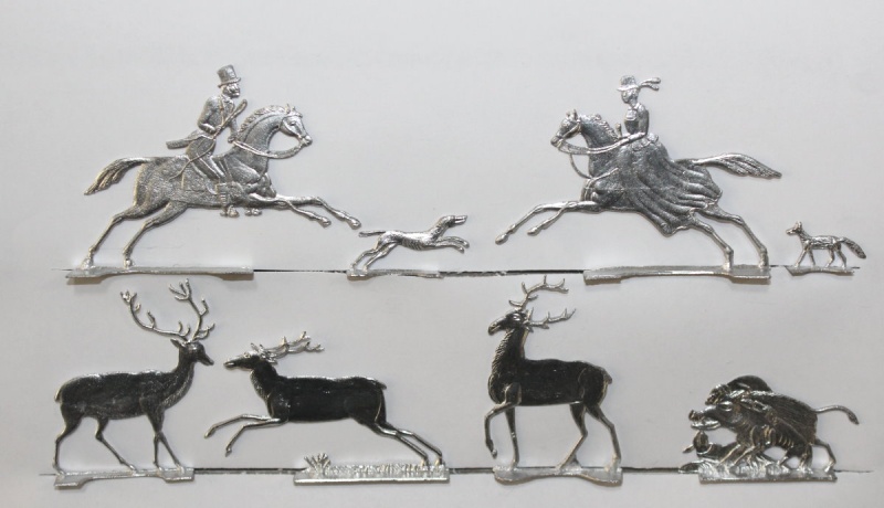 Parforcejagd um 1850-1900