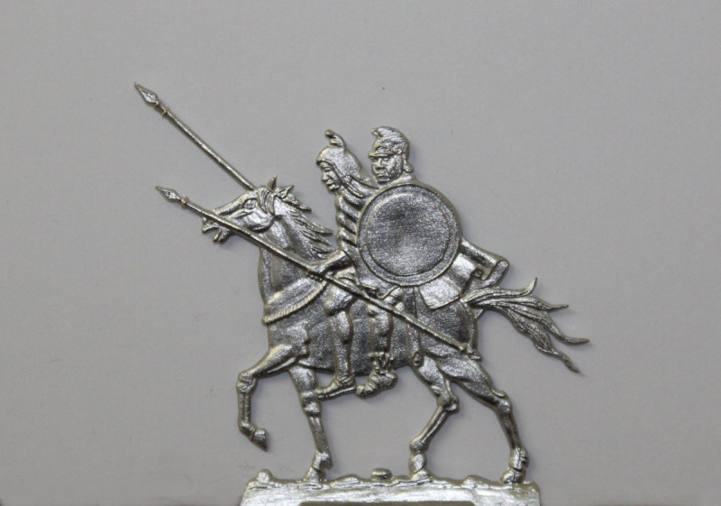 2 karthagische Krieger auf Pferd