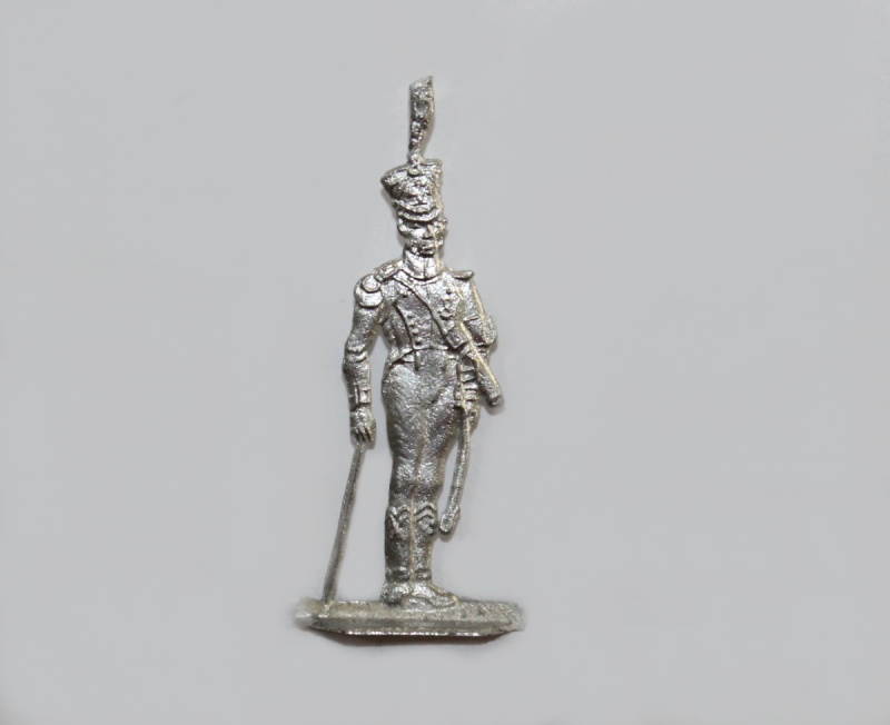 Adjudant-Sous-Offz. m. Fernrohr u. Tasche