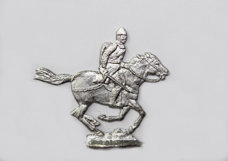 leicht gepanzerter polnischer Landritter mit Schwer , zu Pferd