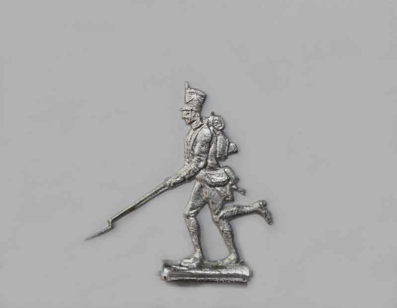 leichte französische Infanterie vorgehend , Mann 1